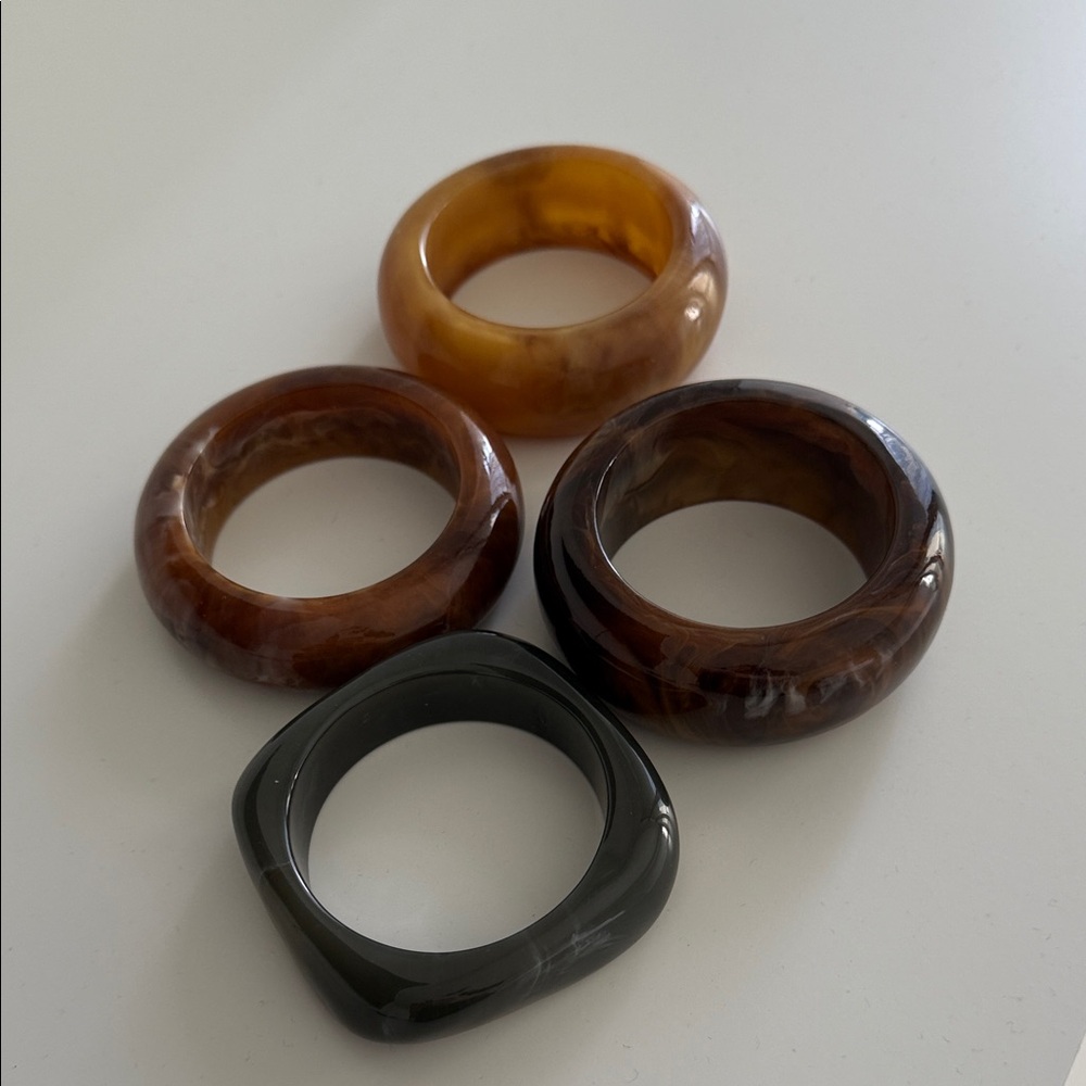 Zara mixed bangle set